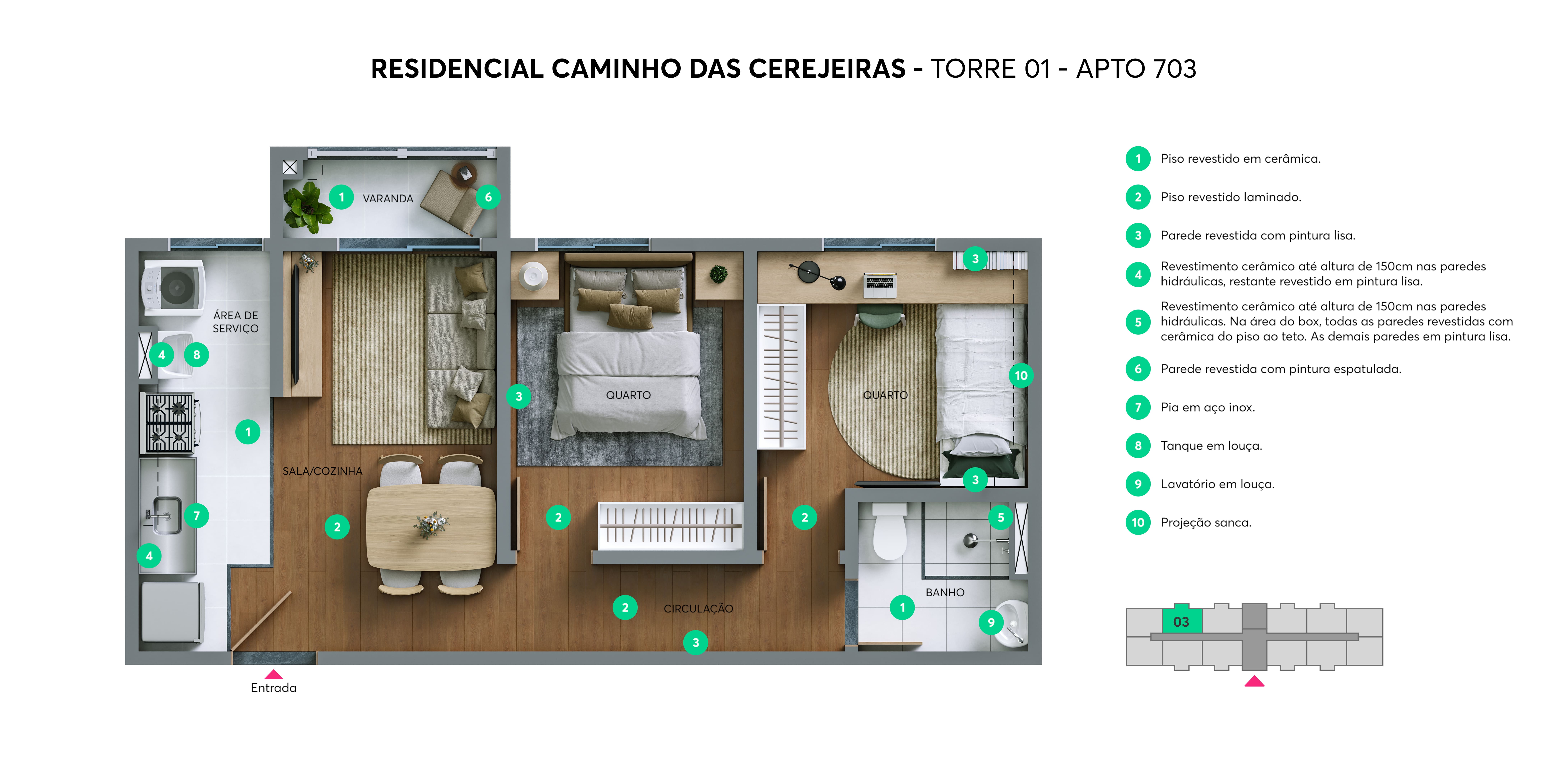 Cerejeiras 703